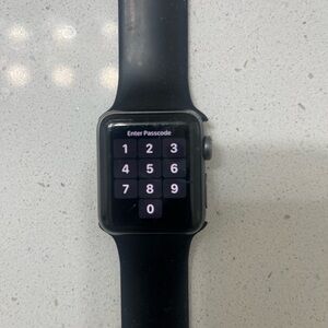 Apple Smartwatch with Black Band
